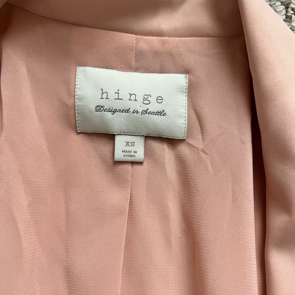 Hinge Peach Blazer - Picture 2 of 2